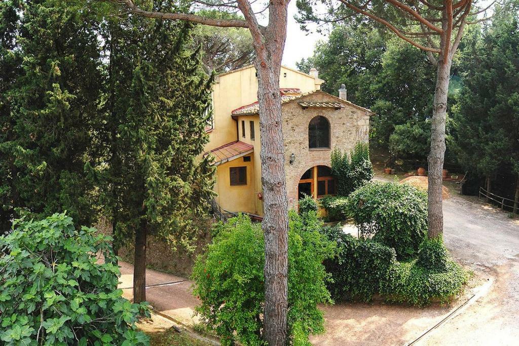 Stunning Country House Overlooking Tuscany Hills Lorenzana Eksteriør bilde
